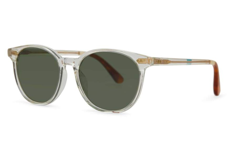 TOMS Sunglasses | Bellini Vintage Zeiss Green Polarized Grey Lens | Toms