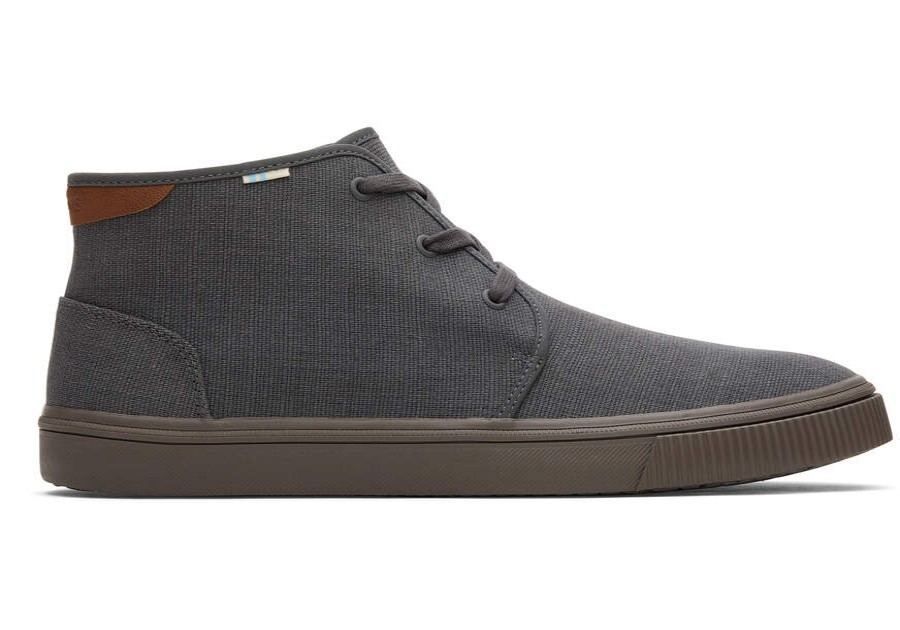 TOMS Earthwise | Men'S Grey Mid Top Sneaker Carlo Exclusive | Toms