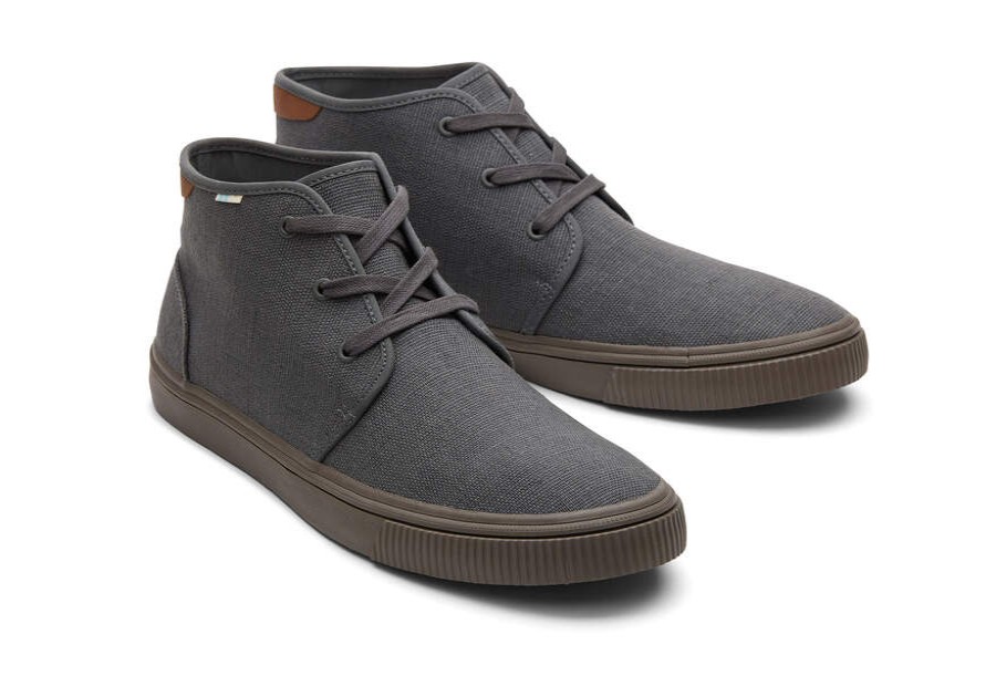 TOMS Earthwise | Men'S Grey Mid Top Sneaker Carlo Exclusive | Toms