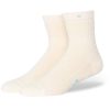 TOMS New Arrivals | Classic Cream Quarter Crew Socks | Toms