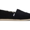 TOMS Exclusives | Womens Alpargata Black Heritage Canvas Espadrille | Toms