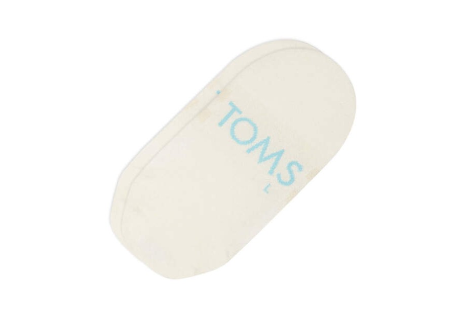 TOMS Dress Casual | Natural Striped No Show Womens Socks | Toms