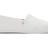 TOMS Alpargatas | Women'S Alpargata White Recycled Cotton Espadrille | Toms