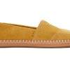 TOMS Alpargatas | Women'S Yellow Suede Alpargatas | Toms