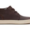 TOMS Winter Essentials | Men'S Water Resistant Brown Mid Top Sneaker Carlo Terrain | Toms