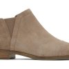 TOMS Exclusives | Women'S Light Grey Reese Suede Boot | Toms