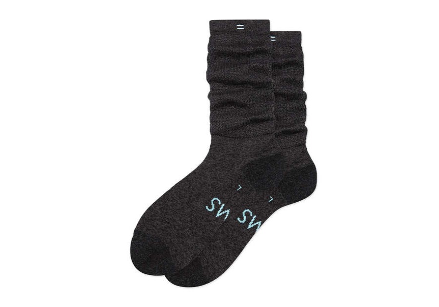 TOMS Sneakers | Women'S Black Slouchy Crew Socks | Toms