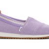 TOMS Cozy Shop | Youth'S Purple Heritage Canvas Alp Resident Sneakers | Toms