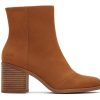 TOMS Boots & Booties | Women'S Brown Leather Evelyn Boots | Toms