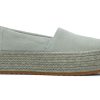 TOMS Alpargatas | Women'S Green Suede Alpargatas | Toms