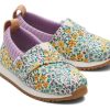 TOMS Prints & Patterns | Tiny'S Natural Wildflowers Canvas Print Alp Resident Sneakers | Toms