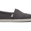 TOMS Earthwise | Men'S Grey Refibra Tencel Textured Woven Alpargatas | Toms