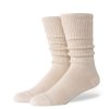 TOMS New Arrivals | Women'S Ivory Slouchy Crew Socks | Toms