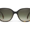 TOMS Sunglasses | Sandela Black Tortoise Olive Lens | Toms