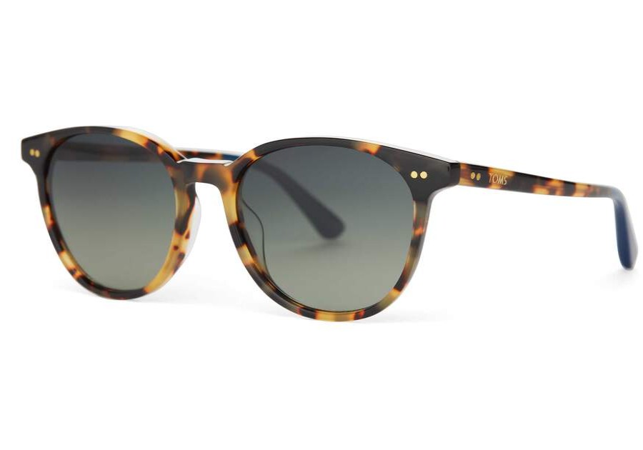 TOMS New Arrivals | Uni Bellini Blonde Tortoise Polarized Sunglass | Toms