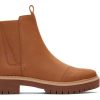 TOMS Boots & Booties | Women'S Brown Leather Dakota Boots | Toms