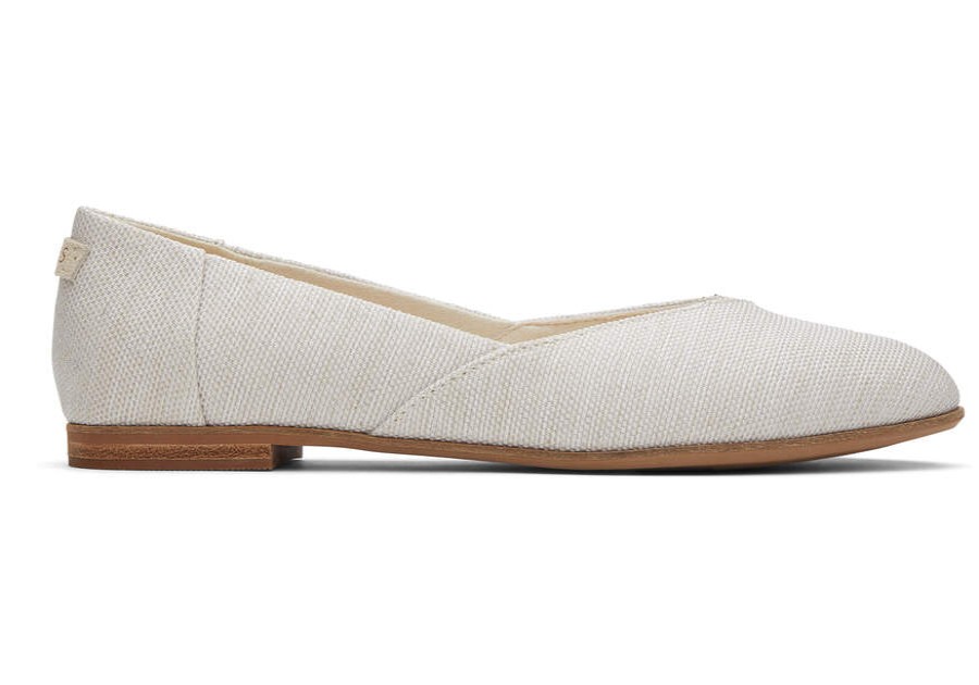 TOMS Dress Casual | Women'S Jutti Neat Natural Woven Flat | Toms