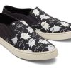 TOMS Prints & Patterns | Men'S Black Glow In The Dark Ghosts Print Baja Sneakers | Toms