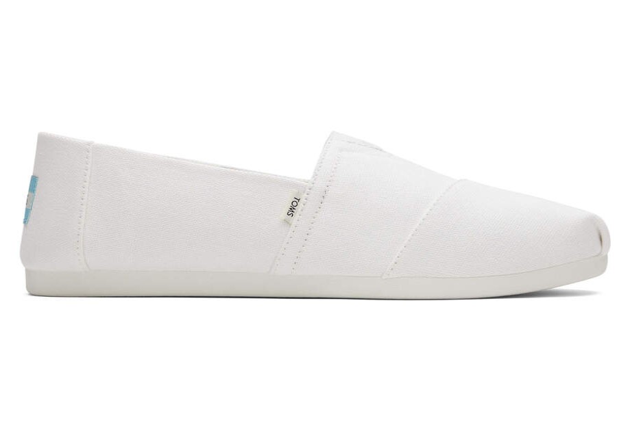 TOMS Special Occasions | Mens White Alpargata Canvas Shoe | Toms | Toms