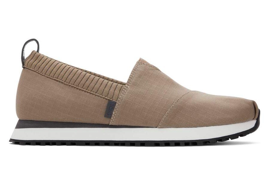 TOMS Matching Styles | Mens Resident 2.0 Taupe Ripstop Sneaker | Toms