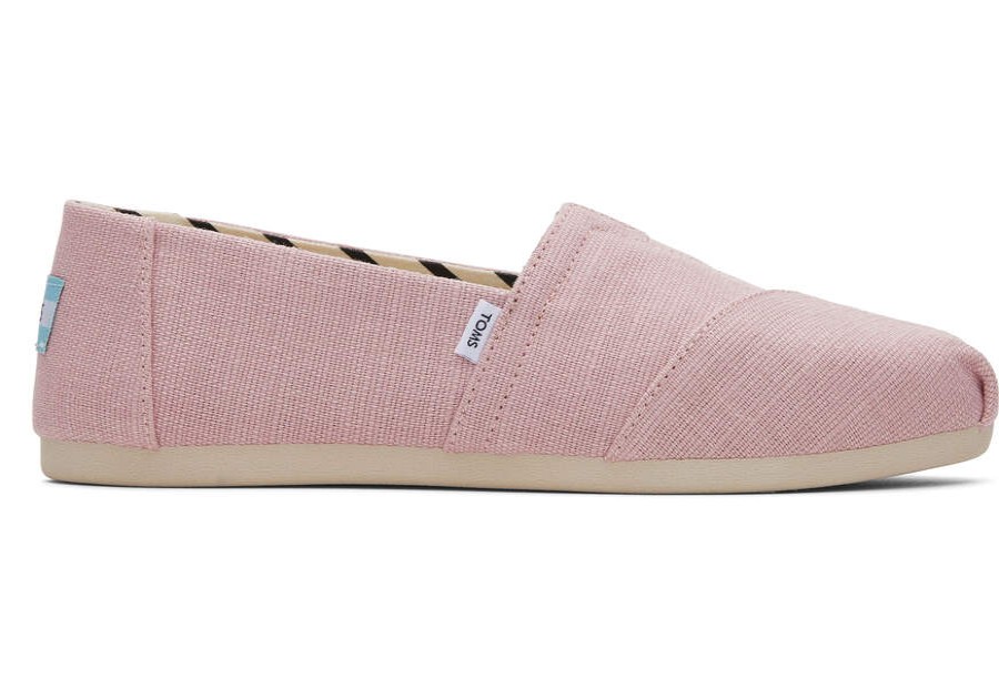 TOMS Alpargatas | Women'S Pink Eco Heritage Canvas Alpargatas | Toms