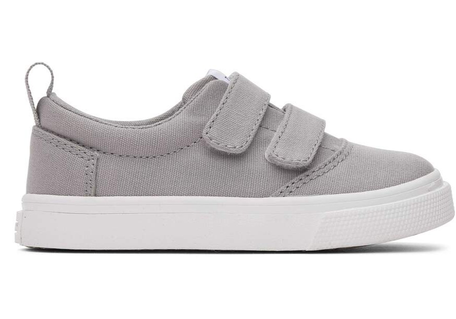 TOMS Sneakers | Tiny Fenix Drizzle Grey Double Straptoddler Sneaker | Toms