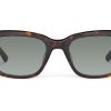 TOMS Sale | Holland Dark Tortoise Frame And Green Grey Lens Sunglass | Toms