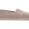 TOMS Alpargatas | Women'S Natural Brushed Herringbone Alpargatas | Toms