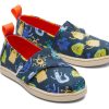 TOMS Prints & Patterns | Tiny'S Blue Glow In The Dark Emotion Monsters Alpargatas | Toms