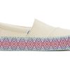 TOMS Platforms | Women'S Cream Diamond Fenix Platform Slip On Sneaker | Toms