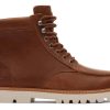 TOMS Winter Essentials | Men'S Brown Water Resistant Leather Palomar Boots | Toms