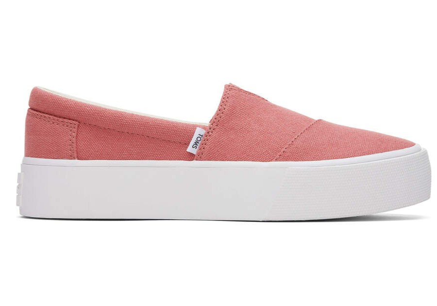 TOMS Platforms | Women'S Rose Fenix Platform Slip On Sneaker | Toms