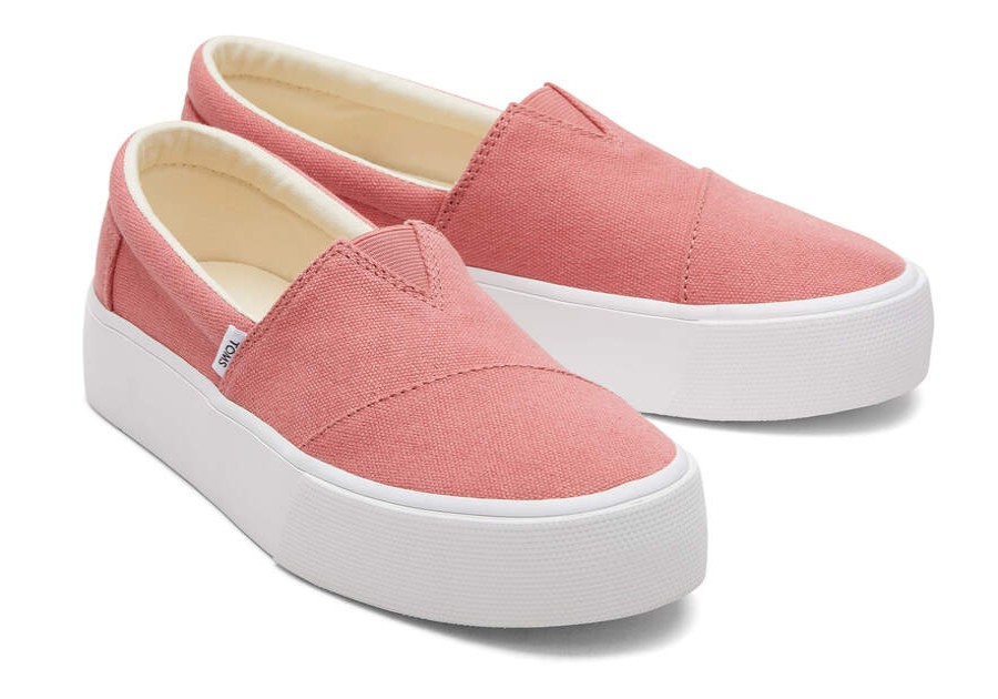 TOMS Platforms | Women'S Rose Fenix Platform Slip On Sneaker | Toms