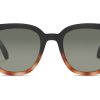 TOMS Sunglasses | Juniper Matte Black Honey Tort Fade | Toms