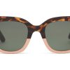 TOMS Sunglasses | Traveler Sydney Matte Blonde Coral Tortoise Sunglasses | Toms