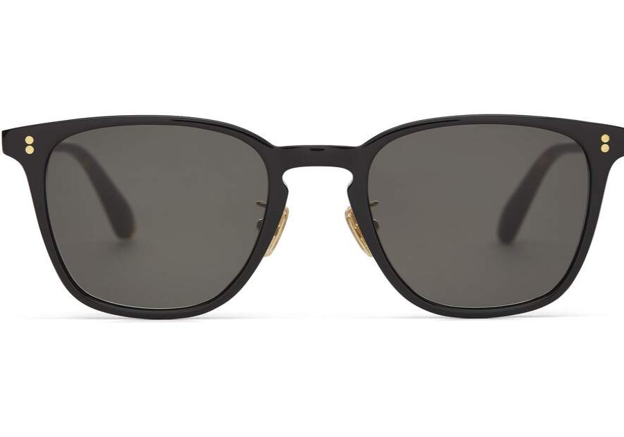 TOMS Sunglasses | Emerson Shiny Black Sunglasses | Toms