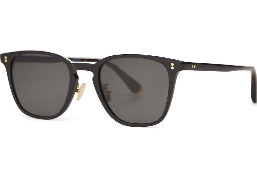 TOMS Sunglasses | Emerson Shiny Black Sunglasses | Toms