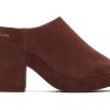 TOMS Dress Casual | Women'S Brown Suede Florence Heel | Toms