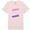 TOMS Tees | Short Sleeve Pink Stacked Logo Tee | Toms