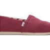 TOMS Alpargatas | Women'S Pink Eco Heritage Canvas Alpargatas | Toms