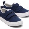 TOMS Special Occasions | Tiny Navy Canvas Fenix Double Strap | Toms