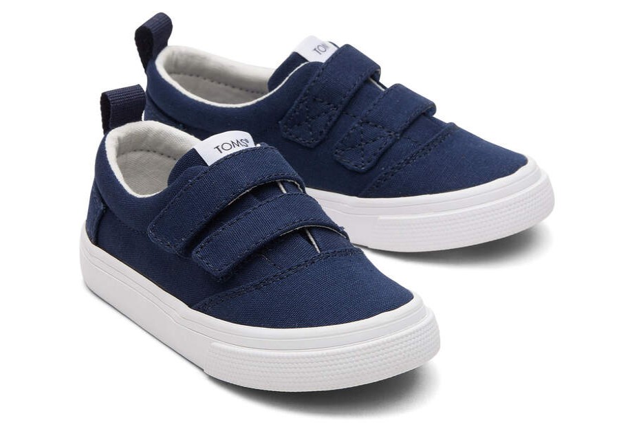 TOMS Special Occasions | Tiny Navy Canvas Fenix Double Strap | Toms