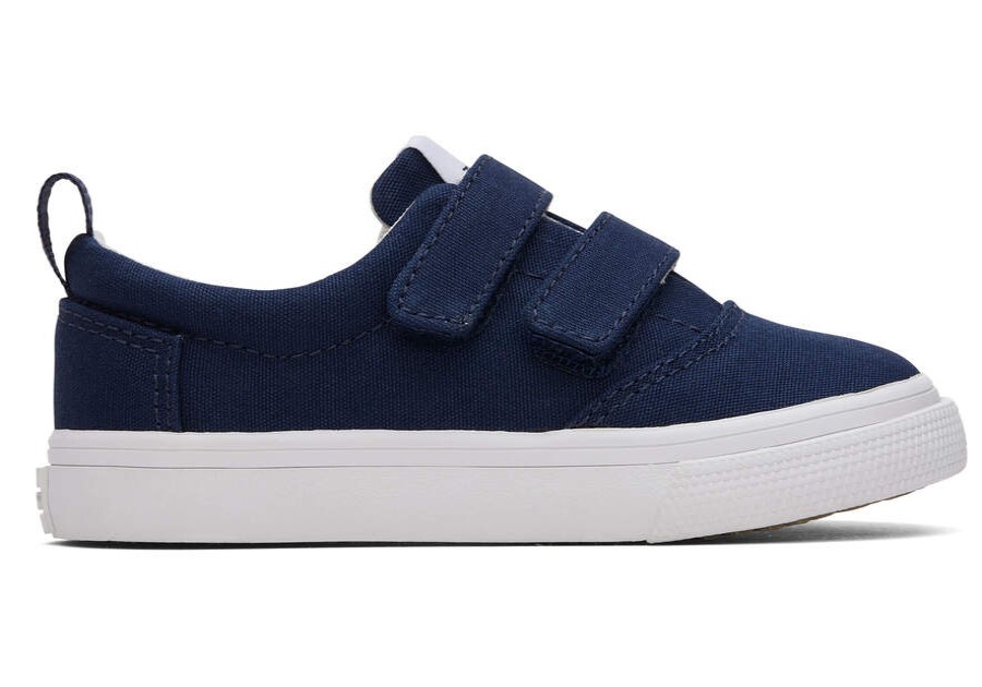 TOMS Special Occasions | Tiny Navy Canvas Fenix Double Strap | Toms