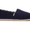 TOMS Exclusives | Womens Alpargata Navy Heritage Canvas Espadrille | Toms