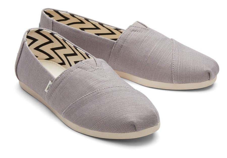 TOMS Alpargatas | Women'S Alpargata Grey Heritage Canvas Espadrille | Toms