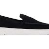 TOMS Special Occasions | Mens Trvl Lite Loafer Black Suede Dress Casual Slip On Shoe | Toms