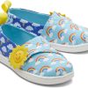 TOMS Prints & Patterns | Tiny'S Blue Glow In The Dark Weather Days Sun Alpargatas | Toms