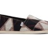 TOMS Alpargatas | Women'S Black Argyle Knit Alpargatas | Toms