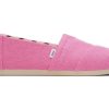 TOMS Alpargatas | Women'S Pink Alpargata Heritage Canvas Espadrille Slip On | Toms