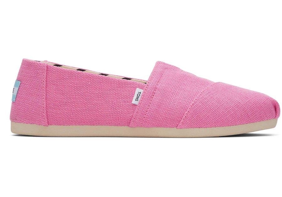 TOMS Alpargatas | Women'S Pink Alpargata Heritage Canvas Espadrille Slip On | Toms